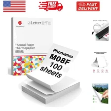 Letter Folding Thermal Paper,Continuous M08F Thermal Paper, Compatible with C...