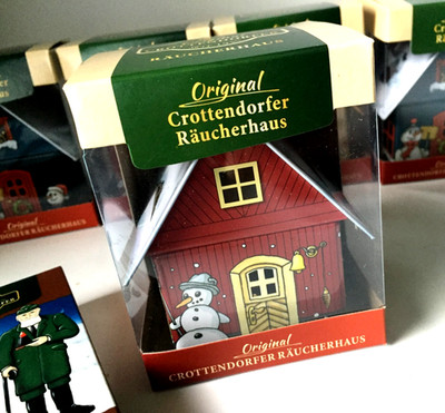 Original Crottendorfer Räucherhaus + gratis 1Packg. Räucherkerzen Räuchern CR100