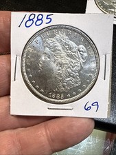 1885-P Morgan Silver Dollar