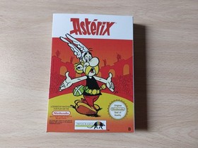 Caja, corcho y manual de reemplazo del Asterix para NES - Nintendo NES.