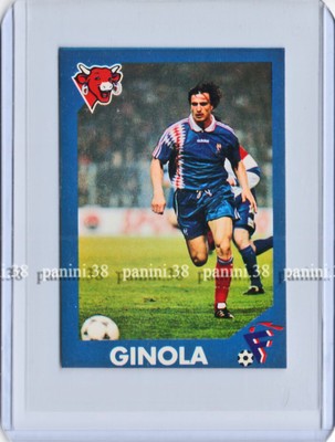 DAVID GINOLA ''TEQUIPE DE FRANCE 1996'' Panini LAUGHING COW Sticker