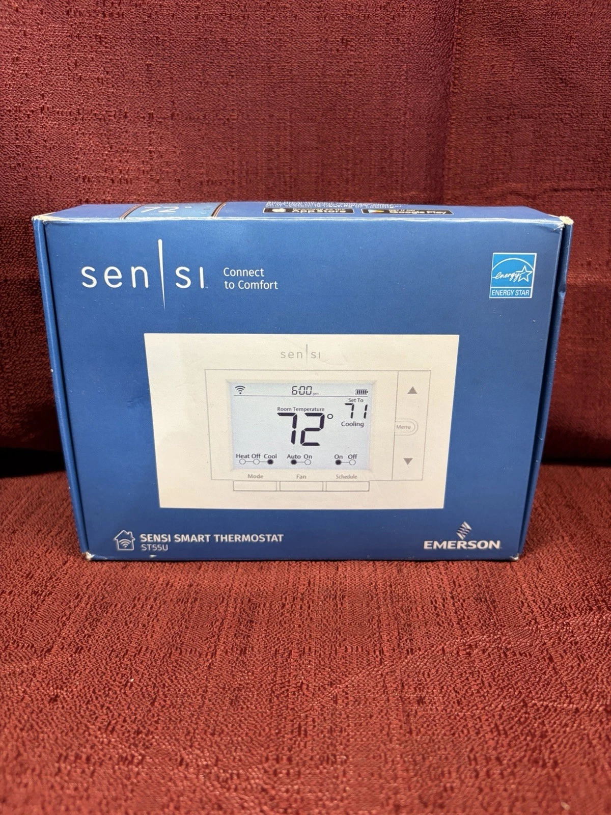 Emerson Sensi Smart Programmable Thermostat - White (ST55U)