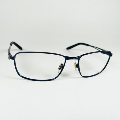 ADIDAS Brille BLAU RECHTECKIG Brillengestell MOD: ABGERIEBEN