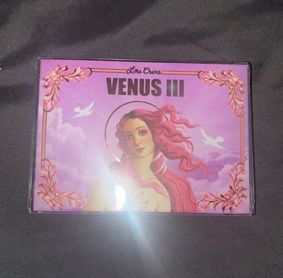 Lime Crime Venus III Eyeshadow Palette Pink Purple Mauve Matte Shimmer Powder