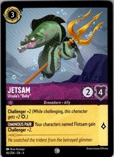 Jetsam - Ursula's "Baby" Ursula's Return 46/204 Common Lorcana Near Mint