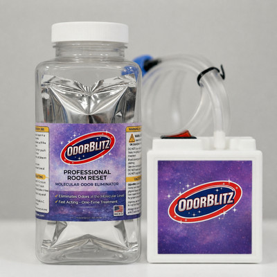Professional Odor Eliminator Kit | Automotive & Home CLO2 Treatment Strong Odors