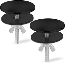 2pcs Sink Hole Covers, 2 Inch Stainless Steel Kitchen Sink Tap Hole Cover Goo...