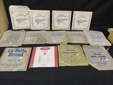 Mixed Lot of 13 Bass Strings