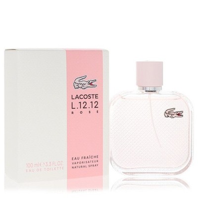 Lacoste Eau De Lacoste L.12.12 Rose Eau Fraiche Perfume 3.3 oz EDT
