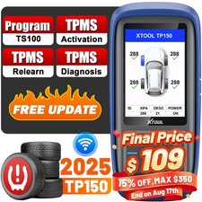 2025 XTOOL TP150 TPMS TS100 Programming Tire ...