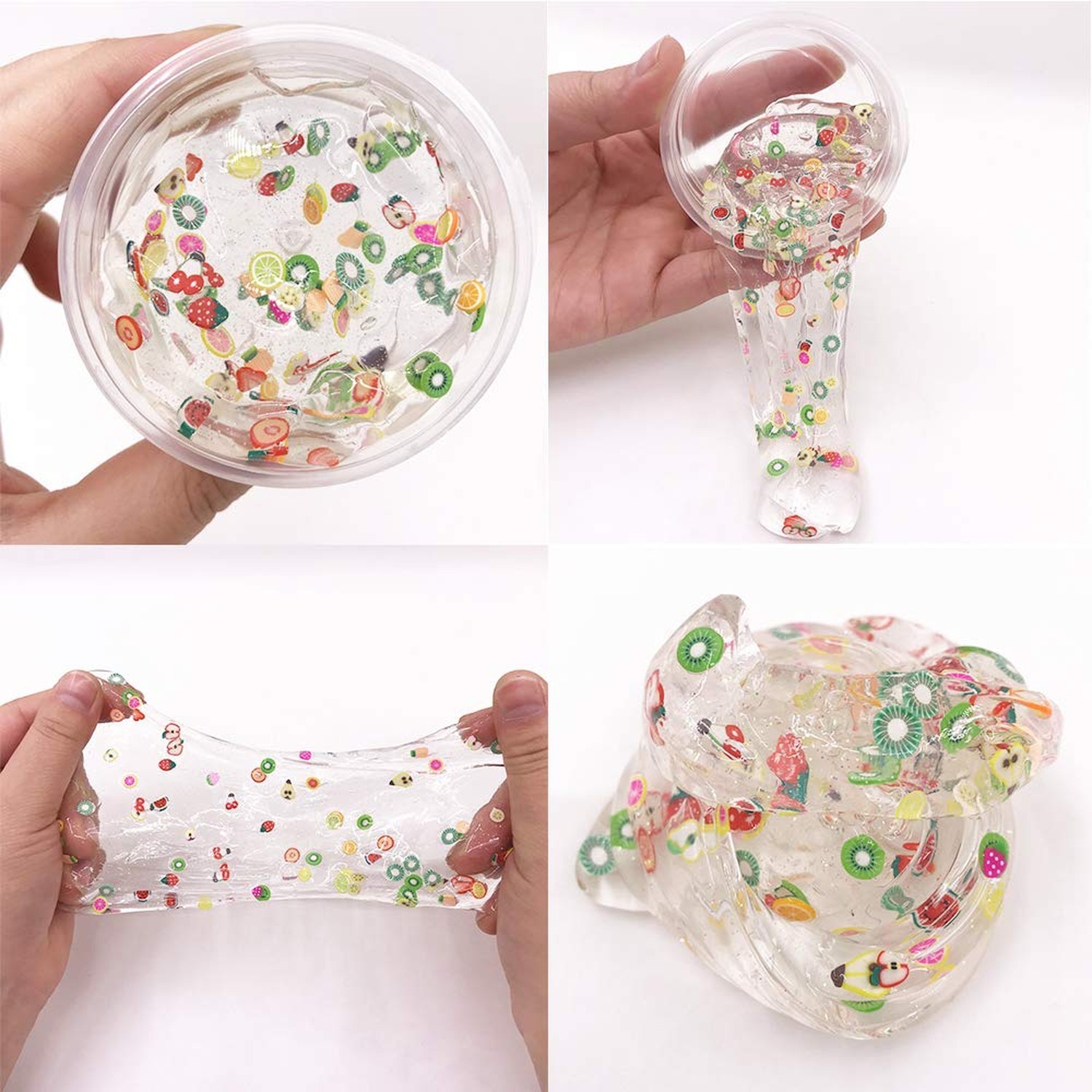 16800Pcs Fruit Slices Fruit Nail Art Slices Polymer Clay Slice Nail 3D Polyme...