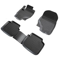 3D Gummi Fussmatten Passend FüR Mitsubishi Colt | Z30 | BJ 2004-2008 | Passgenau