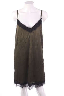 AMISU Kleid L Grün #9120