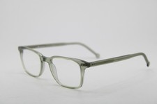 NEW L.A. EYEWORKS TWILL 298 CLEAR SILVER AUTHENTIC EYEGLASSES 49-21