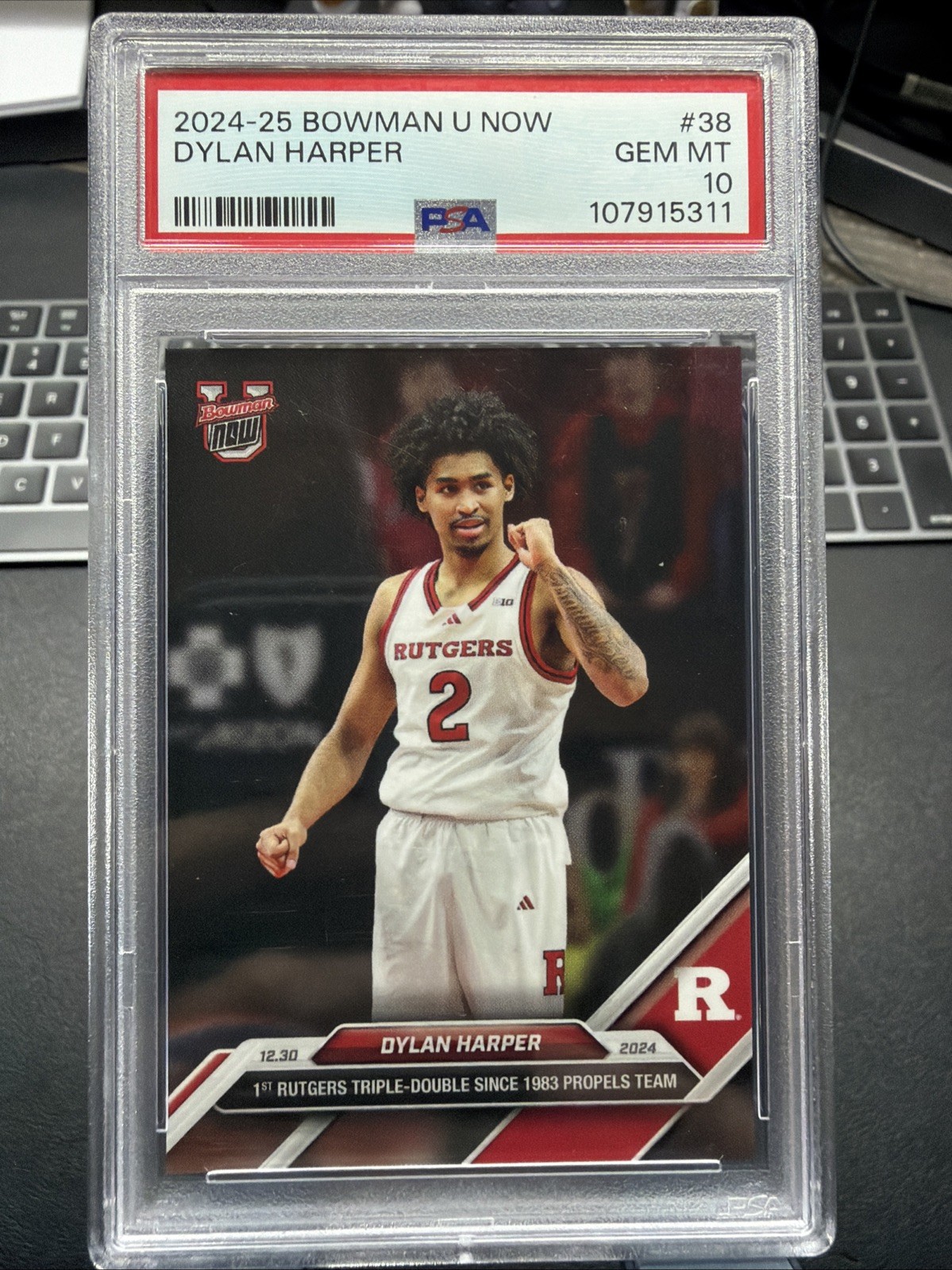 2024 BOWMAN U NOW #38 DYLAN HARPER PSA 10