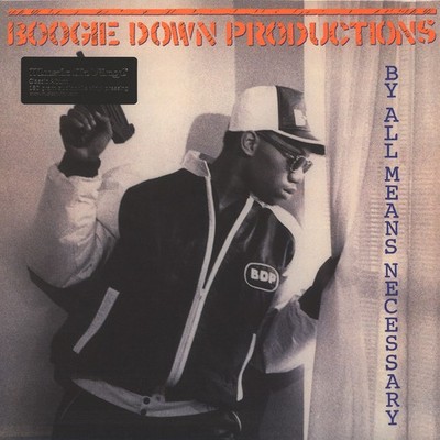 Boogie Down Productions - By All Means Necessary Black  (1988 - EU - Reissue)