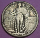 1917 Standing Liberty Silver Quarter - 25C - No Reserve!