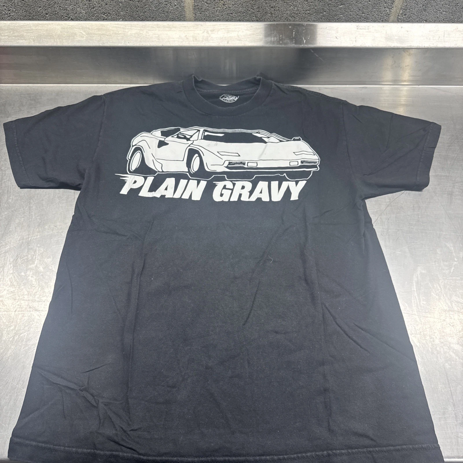 Diplo Plain Gravy Tee Shirt Mens Large Black Streetwear Lambo