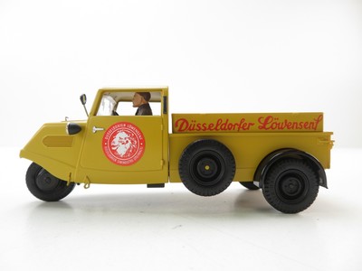 (ID0798) Hübner 19 Spur 1  Tempo Hanseat ''Löwensenf'', selten OVP