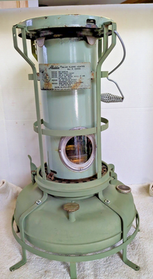 #ad Antique Aladdin Blue Flame Kerosene Heater No. P. 150056 $127.50