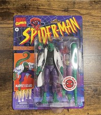 Marvel Legends Retro Card Spider-Man Series Lizard Walmart Exclusive Figure MOC