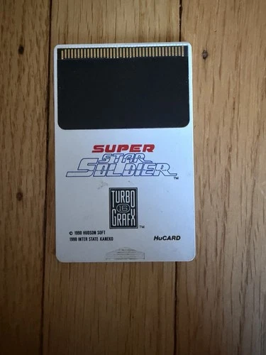 Super Star Soldier TurboGrafx 16 HuCard Only