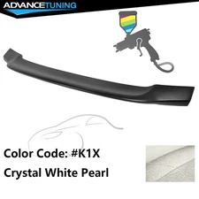 Fits 15-21 Subaru WRX STI PSM Style Trunk Spoiler ABS #K1X Crystal White Pearl