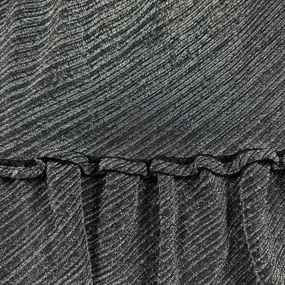 Vestido negro brillante Wonder Nation para niñas talla grande (10-12) Foto 2 de 4