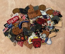 100 Patch Lot Of Smaller Patches For Arts And Crafts