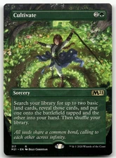Cultivate (Alternate Art) #317 (NM) Core Set 2021 M21 Magic MTG
