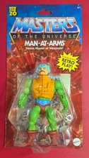 Mattel Masters of The Universe Man-at-Arms Action Figure 2020 MotU New NIB Retro