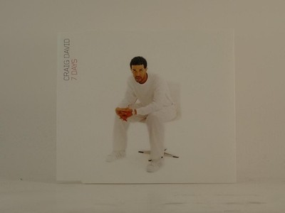 CRAIG DAVID 7 DAYS (G30) 4 Track CD Single including Picture Sleeve WILDSTAR