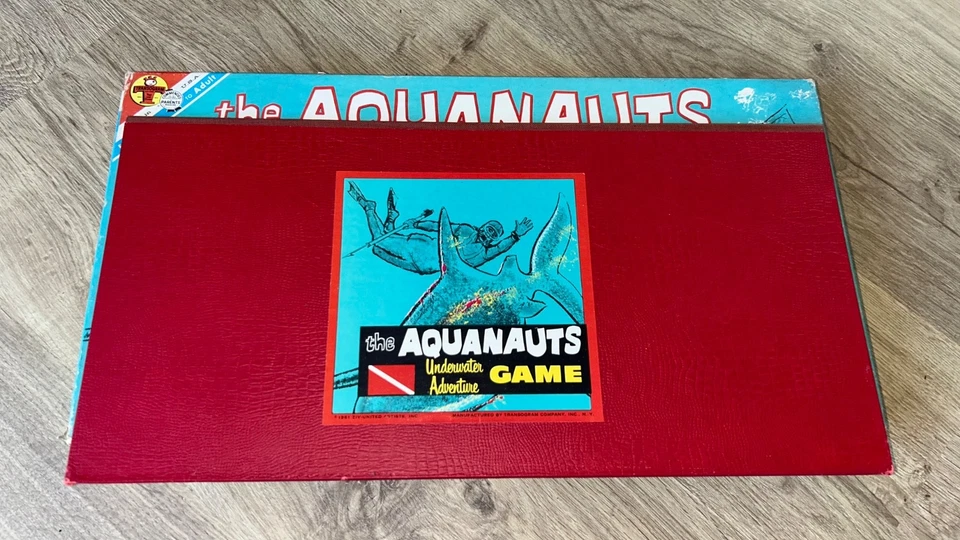 Vintage 1961 Transogram The Aquanauts Board Game #3824~Complete Excellent RARE - Image 3 of 4
