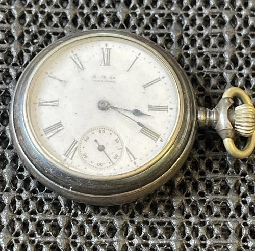 Antique 1890 Waltham Pocket Watch Grade G 1s 9j Model 1882 Sidewinder Repair
