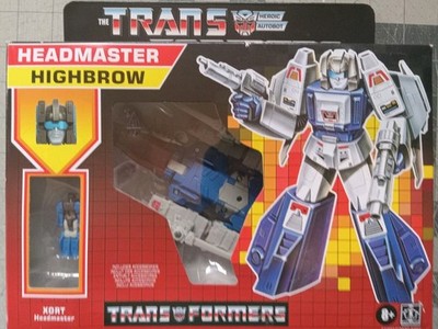 Transformers G1 Retro Walmart Exclusive Headmaster Highbrow Action Figure