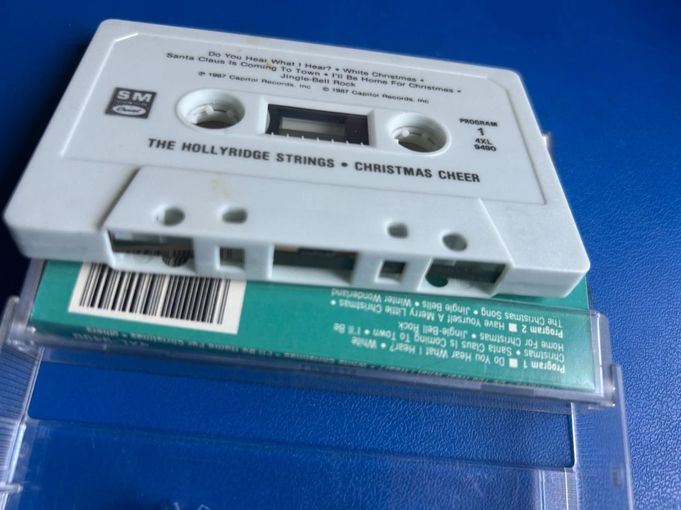 Vintage Cassette The Hollyridge Strings Christmas Cheer Various - Image 3 of 3