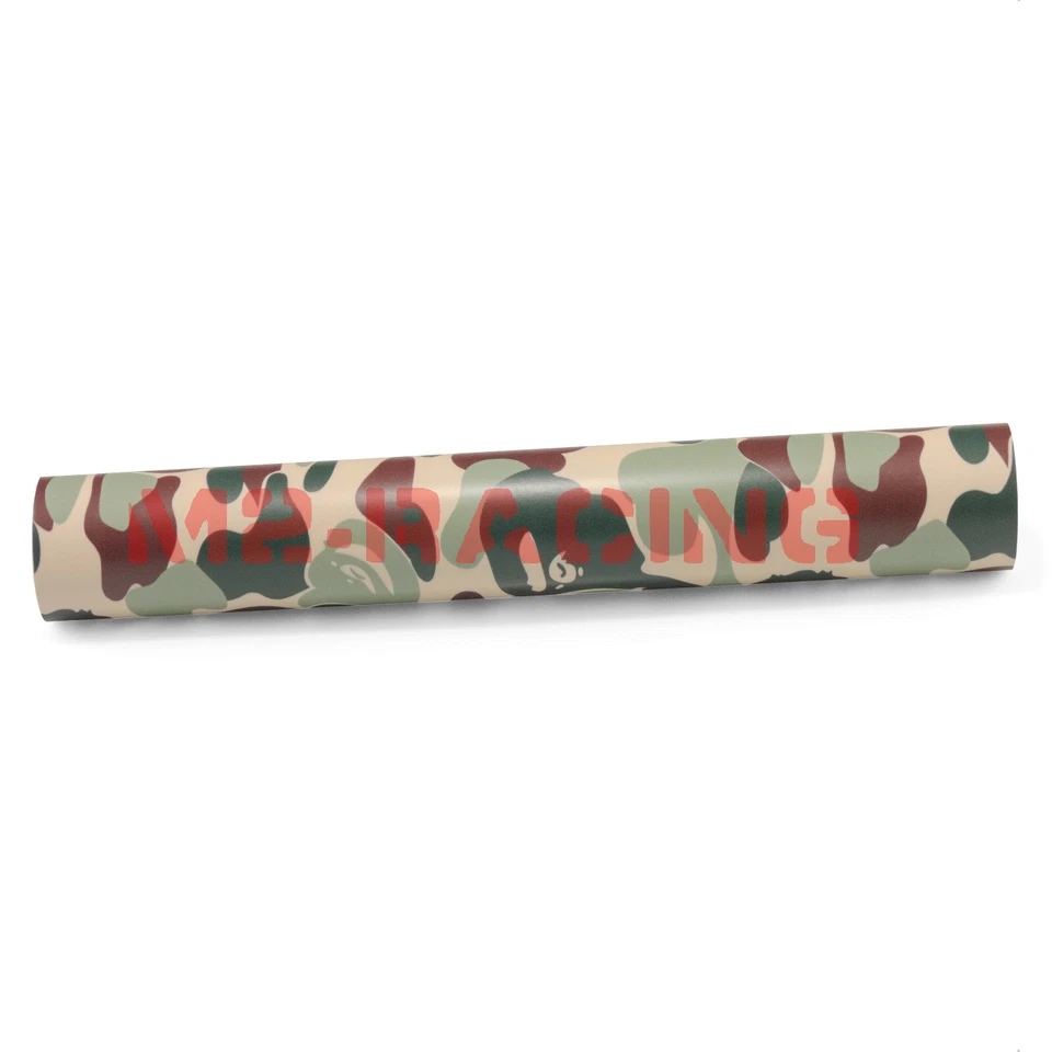 Premium Camuflaje Camuflaje Mono Verde Coche Vinilo Envoltura Adhesivo Calcomanía Hoja Película Hágalo Usted Mismo Foto 2 de 4