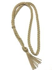 Neck Rope Bridleless Riding Horse Tack, Antique Gold Neck Rope