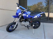 Brand New High Performance 4 Stroke 40cc Blue Mini Dirt Bike New