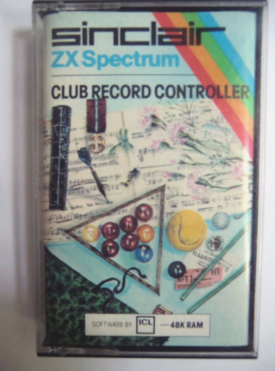 37615 Club Record Controller - Sinclair Spectrum 48K (1982) B5/S