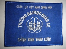 Vietnam War ARVN Command & General Staff College "TRUONG DAI HOC QUAN SU" Patch