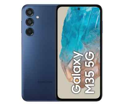 Samsung Galaxy M35 5G 6/128 GB Marineblau OIS 120 Hz 6000 mAh 25 W 6,6 Zoll 50Mp