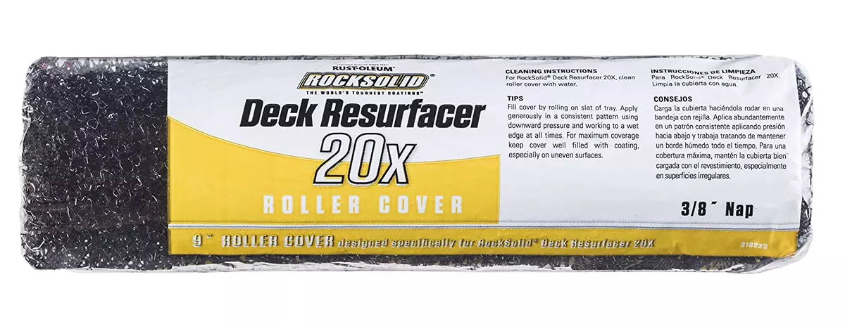 NEW RUST OLEUM ROCK SOLID DECK RESURFACER 20X 9