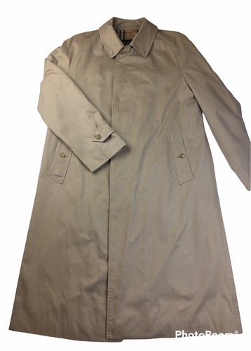 Burberry Harrods Long Trench Coat Mens 
