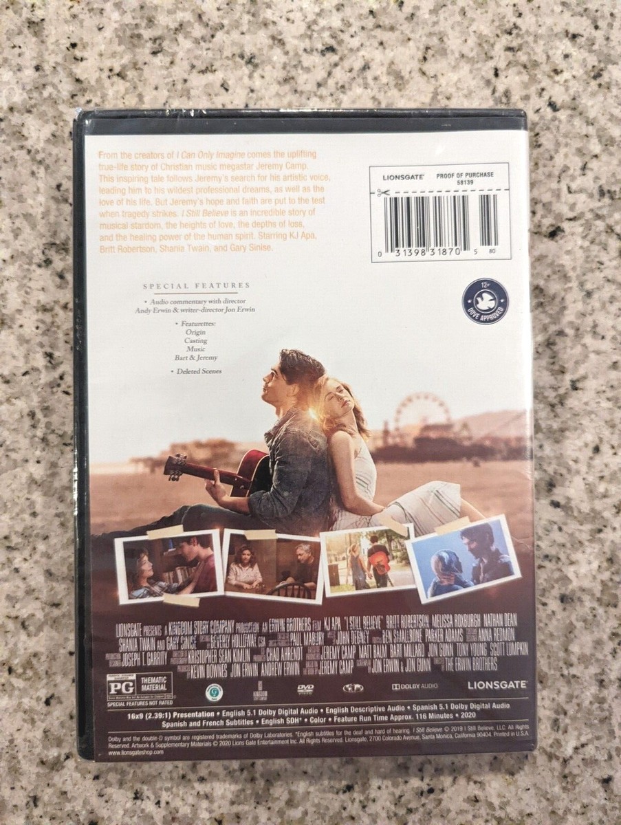 I STILL BELIEVE - TRUE-LIFE STORY OF CHRISTIAN MUSIC MEGASTAR DVD