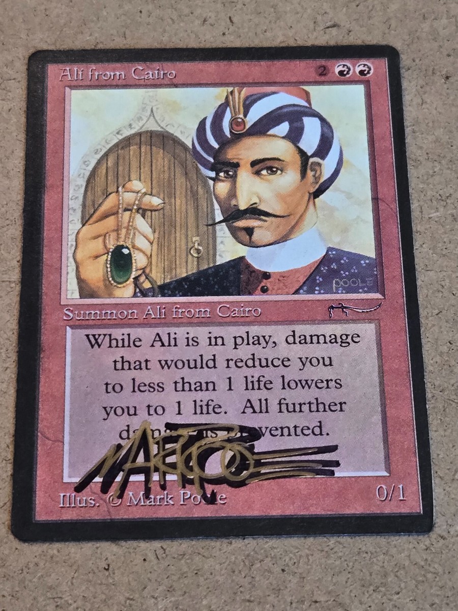 マジック：ザ・ギャザリング MTG Ali from Cairo Ali from Cairo | Arabian Nights | Card Kingdom