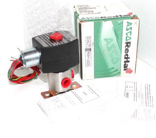   NEW IN BOX  ASCO EF8320G202 3-WAY NC 1/4" EXPLOSION PROOF SOLENOID VALVE 120Vac