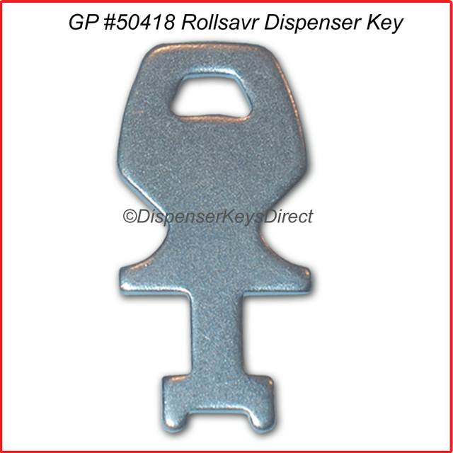 Pacific 50418 "Rollsavr" Key for Jumbo Toilet Tissue