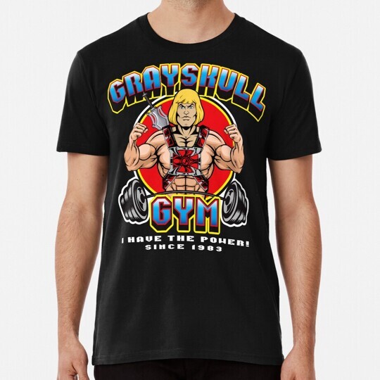 He Man's Gym Size S to 5XL Made in the USA T-Shirt