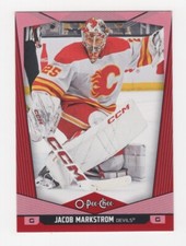 2024-25 O-PEE-CHEE HOCKEY RED BORDER JACOB MARKSTROM NEW JERSEY DEVILS #353